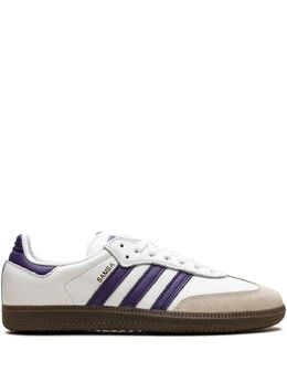 adidas: Белые кроссовки  Samba