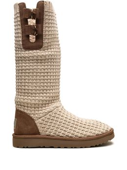 UGG: Бежевые ботинки 