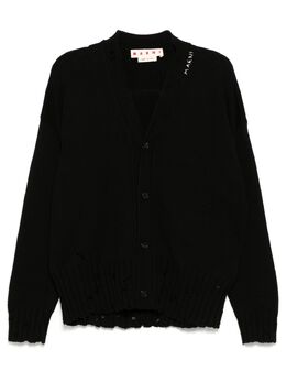 Marni: Чёрный свитер 