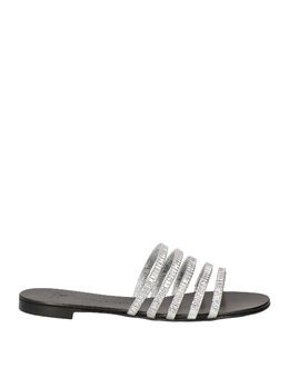 Giuseppe Zanotti: Однотонные сандалии 
