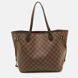 Louis Vuitton: Коричневая сумка  Neverfull MM