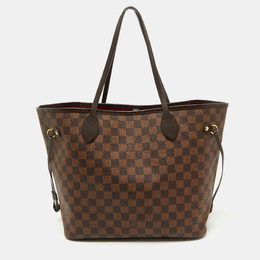 Louis Vuitton: Коричневая сумка  Neverfull MM