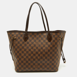 Louis Vuitton: Коричневая сумка  Neverfull MM