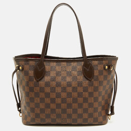 Louis Vuitton: Коричневая сумка  Neverfull