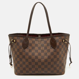 Louis Vuitton: Коричневая сумка  Neverfull