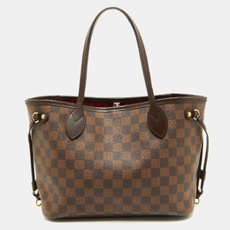 Louis Vuitton: Коричневая сумка  Neverfull