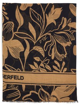 Karl Lagerfeld: Чёрный шарф  Essential
