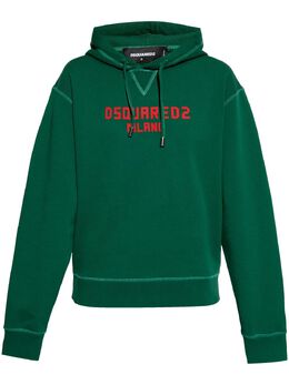 DSQUARED2: Зелёная толстовка 