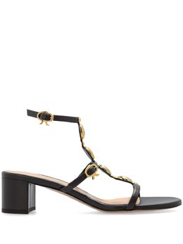 Gianvito Rossi: Чёрные сандалии 