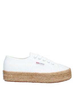 Superga: Белые мокасины 