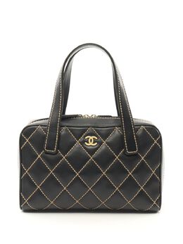 CHANEL Pre-Owned: Чёрная сумка 