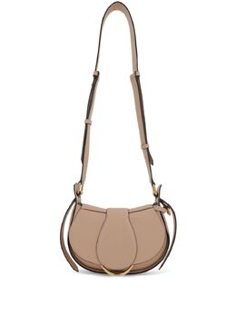 Chloé: Бежевая сумка через плечо 