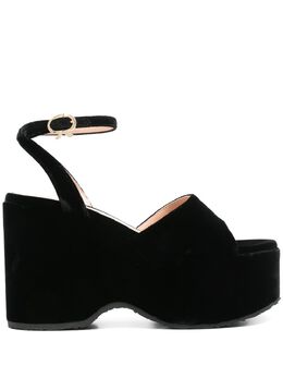 Gianvito Rossi: Чёрные сандалии 