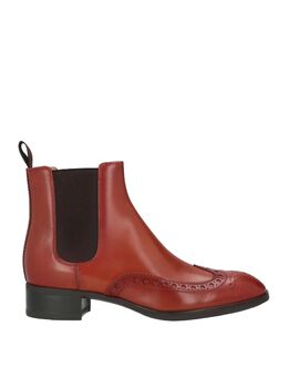 Santoni: Оранжевые ботинки 