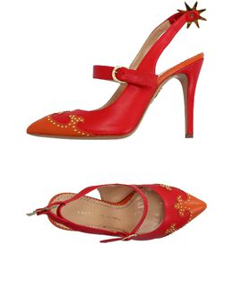 Charlotte Olympia: Двухцветные туфли 