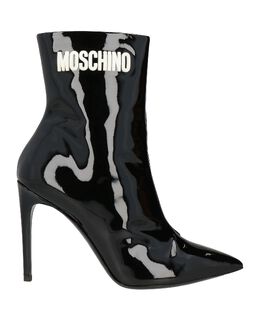 Moschino: Чёрные ботинки 