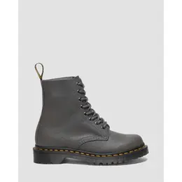 Dr. Martens: Серые ботинки 