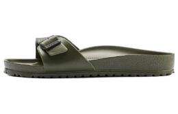 Birkenstock: Зелёные шлёпанцы 