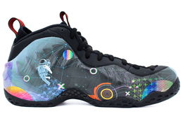 Nike: Чёрные кроссовки  Foamposite One