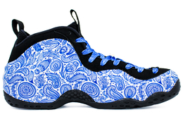 Nike: Чёрные кроссовки  Foamposite One