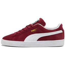 PUMA: Красные кроссовки  Suede