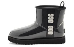 UGG: Чёрные сапоги  Classic Clear Mini