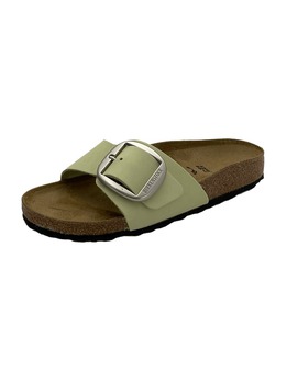 Birkenstock: Зелёные сабо 