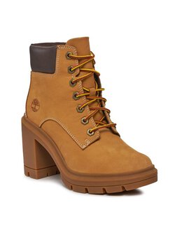 Timberland: Коричневые ботинки 