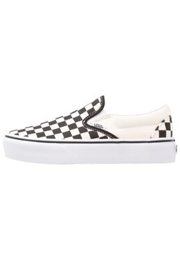 Vans: Чёрные мокасины  Classic Slip On