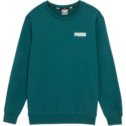 PUMA: Зелёная толстовка 
