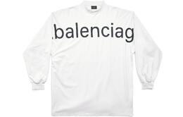 Balenciaga: Белая футболка 