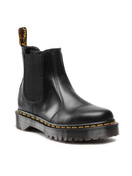 Dr. Martens: Чёрные ботинки 