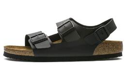 Birkenstock: Чёрные шлёпанцы 