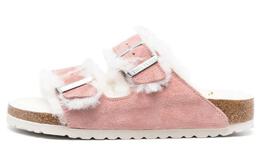 Birkenstock: Розовые шлёпанцы 