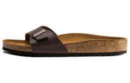 Birkenstock: Тёмные шлёпанцы 