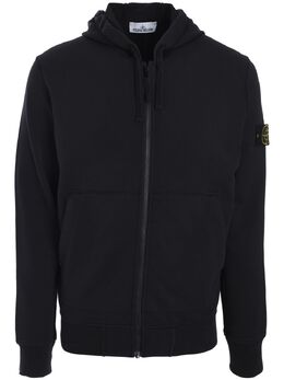 Stone Island: Чёрная толстовка  Compass