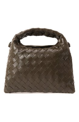 Bottega Veneta: Сумка цвета хаки 