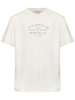 Golden Goose: Футболка с принтом 
