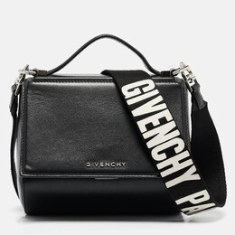 Givenchy: Чёрная сумка через плечо  Pandora