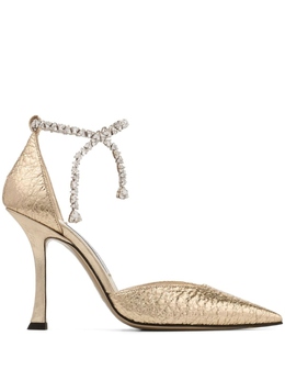 JIMMY CHOO: Золотые туфли 