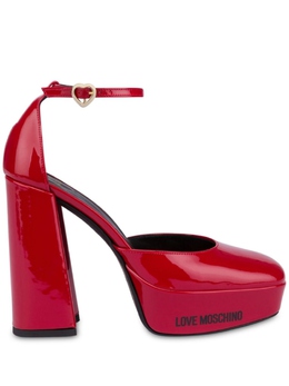 LOVE MOSCHINO: Красные туфли 