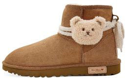 UGG: Коричневые ботинки  Classic Mini