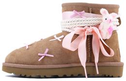 UGG: Розовые ботинки  Classic Mini