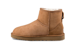 UGG: Ботинки  Classic Mini цвета хаки