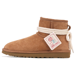 UGG: Коричневые ботинки  Classic Mini