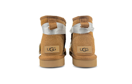 UGG: Ботинки  Classic Mini цвета хаки