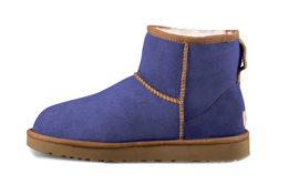 UGG: Синие ботинки  Classic Mini