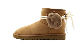 UGG: Коричневые ботинки  Classic Mini