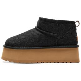 UGG: Чёрные ботинки 