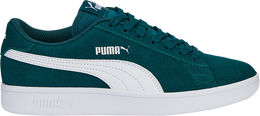 PUMA: Зелёные кроссовки  Smash V2